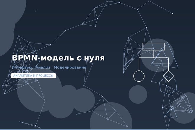 BPMN-модель с нуля
